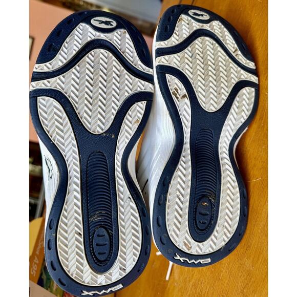 Vintage Reebok High Top DMX Basketball Shoes RB007 WFC Men's 7 White Blue - Picture 5 of 13